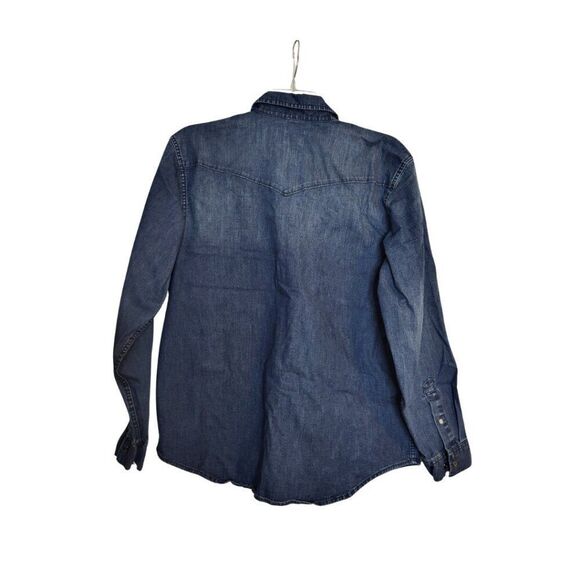 OLD NAVY WOMENS DARK DENIM JACKET   RJ0503D2 - Picture 3 of 4